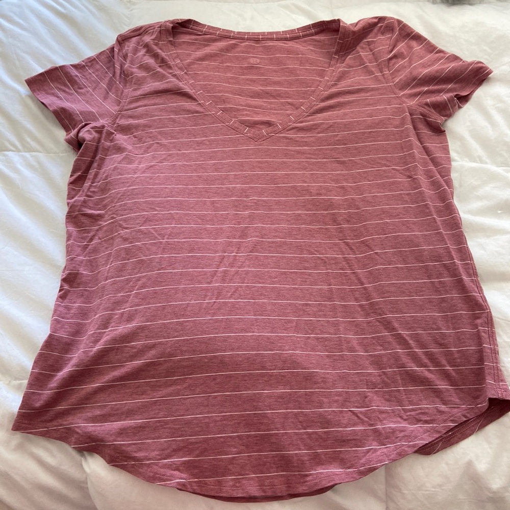 Lululemon Short Sleeve Vneck